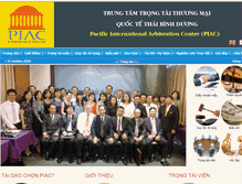 Tablet Screenshot of piac.vn