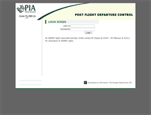 Tablet Screenshot of pfr.piac.com.pk